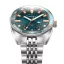 Relógio Circula Watches prata para homens com pulseira de aço AquaSport GMT - Blue 40MM Automatic