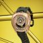 Men's gold Tsar Bomba Watch with a rubber band TB8213 - Gold / Black Automatic 44MM
