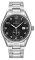 Strieborné pánske hodinky Delbana Watches s ocelovým pásikom Fiorentino Silver / Black 42MM