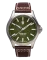 Stříbrné pánské hodinky ProTek s koženým páskem Field Series 3005 40MM