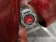 Men's silver Bomberg Watch with steel strap EDGE RED 43MM Automatic