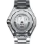 Men's silver Bomberg Watch with steel strap EDGE WHITE 43MM Automatic