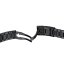 Men's black Phoibos watch with steel strap Apollo PY056BX - Automatic 39MM