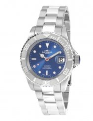 Stříbrné pánské hodinky Mondia Swiss s ocelovým páskem Icon Legend - Silver / Blue 40MM Automatic