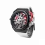 Reloj Mazzucato negro para hombre con goma Rim Sport Black / White - 48MM Automatic