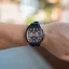 Černé pánské hodinky Ralph Christian s gumovým páskem The Vector Sport Copper Eclipse 47MM