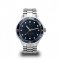 Men's silver About Vintage watch with steel strap At´sea Steel / Blue Turtle Vintage 1926 39MM