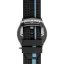 Schwarze Herrenuhr Bomberg Watches mit Gummiband RACING CARBON MC 45MM