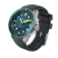 Orologio da uomo Circula Watches in colore argento con cinturino in caucciù DiveSport Titan - Petrol / Petrol Aluminium 42MM Automatic