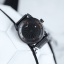 Men's black Zinvo Watches watch with genuine leather belt Blade Phantom - Black 44MM