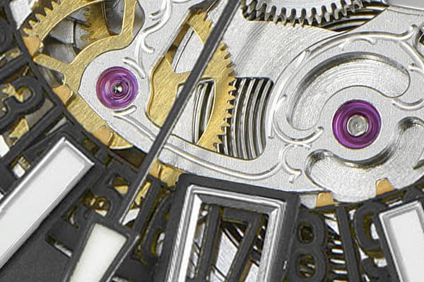 Strieborné pánske hodinky Epos s oceľovým pásikom Sportive 3441.135.25.15.30 43MM Automatic