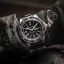 Herrenuhr aus Silber Marathon Watches mit Gummiband Jumbo Day/Date Automatic 46MM