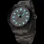 Męski srebrny zegarek NTH Watches ze stalowym paskiem 2K1 Subs Thresher No Date - White Automatic 43,7MM
