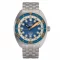 Stříbrné pánské hodinky Oceancrawler Watches s ocelovým páskem Core Diver V4 - Blue Automatic 44MM