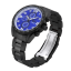 Miesten musta Audaz Watches -kello teräshihnalla Sprinter ADZ-2025-05 - 45MM
