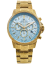 Zlaté pánské hodinky Louis XVI s ocelovým páskem Palais Royale With Diamond 1802 - Gold 43MM