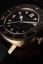 Montre Nivada Grenchen pour homme de couleur or avec bracelet en caoutchouc Pacman Depthmaster Bronze 14123A01 Black Rubber Tropic 39MM Automatic