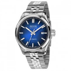 Men's silver Epos watch with steel strap Passion 3501.132.20.16.30 41MM Automatic