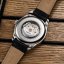 Stříbrné pánské hodinky Epos s koženým páskem Passion 3402.142.20.38.25 43MM Automatic