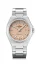 Zilverkleurig herenhorloge van Delma Watches met stalen riem band Midland Automatic Silver / Orange 40,5MM