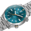 Muški srebrni sat Circula Watches s čeličnim pojasom SuperSport - Blue 40MM Automatic