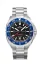Stříbrné pánské hodinky Delma s ocelovým páskem Oceanmaster Silver / Blue 44MM Automatic