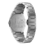 Reloj Valuchi Watches plateado para hombre con correa de acero Lunar Calendar - Silver Black 40MM