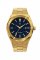 Relógio de ouro de homem Paul Rich com bracelete de aço Star Dust - Gold Automatic 42MM