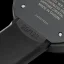 Montre 22Designstudio Watches pour hommes en noir avec élastique 4D Concrete Shadow 44MM