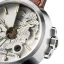 Reloj 22Designstudio Watches plata para hombre con correa de cuero Rabbit Edition Concrete Tiger 45MM Automatic