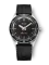Stříbrné pánské hodinky Nivada Grenchen s gumovým páskem Antarctic Diver No Date 32044A01 38MM Automatic