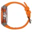 Stříbrné pánské hodinky Ralph Christian s gumovým páskem The Apex Chrono - Sunset Orange 46MM