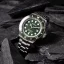 Męski srebrny zegarek Audaz Watches ze stalowym paskiem Abyss Diver ADZ-3010-08 - Automatic 44MM
