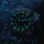 Men's silver Paul Rich watch with rubber strap Aquacarbon Pro Horizon Blue - Sunray 43MM Automatic