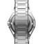 Men's silver Bomberg Watch with steel strap EDGE WHITE 43MM Automatic
