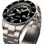 Zilverkleurig herenhorloge van NTH Watches met stalen band Todaro No Date - Automatic 40MM