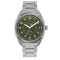 Muški srebrni sat Circula Watches s čeličnom trakom ProTrail - Green 40MM Automatic