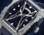 Herrenuhr in Silber Paul Rich Watch mit Gummiband Frosted Astro Day & Date Lunar - Silver / Blue 42,5MM