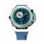 Zwart herenhorloge van Mazzucato met een rubberen band RIM Scuba Black / Blue - 48MM Automatic