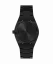 Relógio Paul Rich preto para homens com pulseira de aço Cosmic - Black 45MM