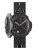 Men's black Mondia watch with leather strap Tambooro Bullet Dirty Black ZIRCONIA 48MM