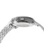 Men's silver Louis XVI watch with steel strap Majesté Iced Out Rainbow - Silver 43MM