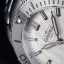 Męski srebrny zegarek Davosa ze stalowym paskiem Argonautic Lumis BS - Silver/Black 43MM Automatic