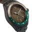 Strieborné pánske hodinky Out Of Order Watches s ocelovým pásikom GMT Marrakesh 44MM