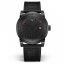 Reloj Zinvo Watches negro para hombre con cinturón de cuero genuino Blade Phantom - Black 44MM