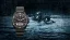 Černé pánské hodinky Momentum s nylonovým páskem UDT Black-Ion - Zulu Nylon Sand 42MM