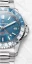 Zilver herenhorloge van Venezianico met stalen band Nereide GMT 3521502C Blue 39MM Automatic