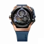Czarny męski zegarek Mazzucato z gumowym paskiem Rim Sport Black / Gold - 48MM Automatic
