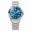 Herrenuhr Venezianico in Silber mit Stahlarmband Nereide GMT 3521502C Blue 39MM Automatic