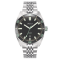 Reloj Circula Watches plateado para hombre con correa de acero AquaSport II -  Black 40MM Automatic